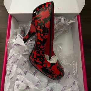 Funtasma blood splatter heels.